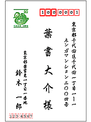 はがき宛名